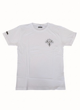 WHYTE T-Shirt Box Logo Bamboo White Small